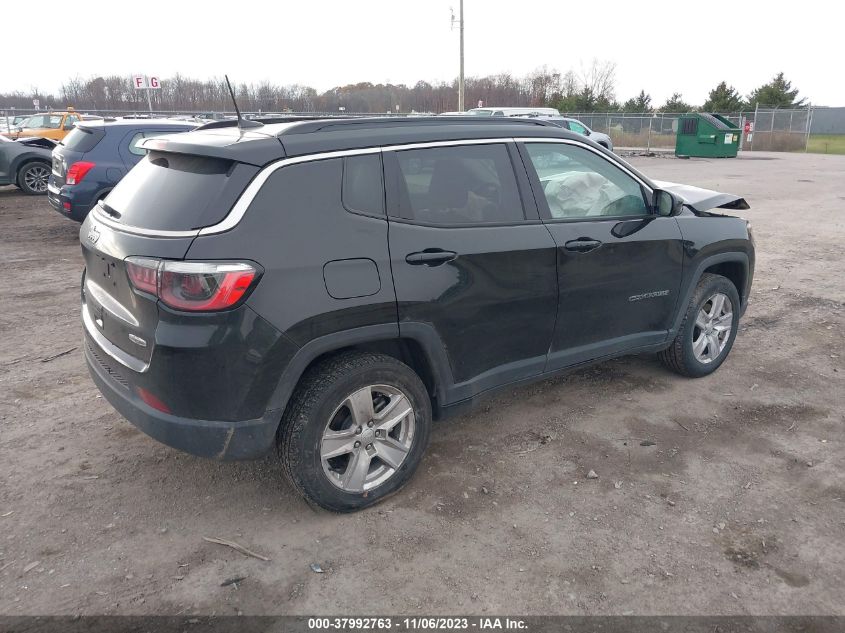 2022 JEEP COMPASS LATITUDE 4X4 - 3C4NJDBBXNT230471