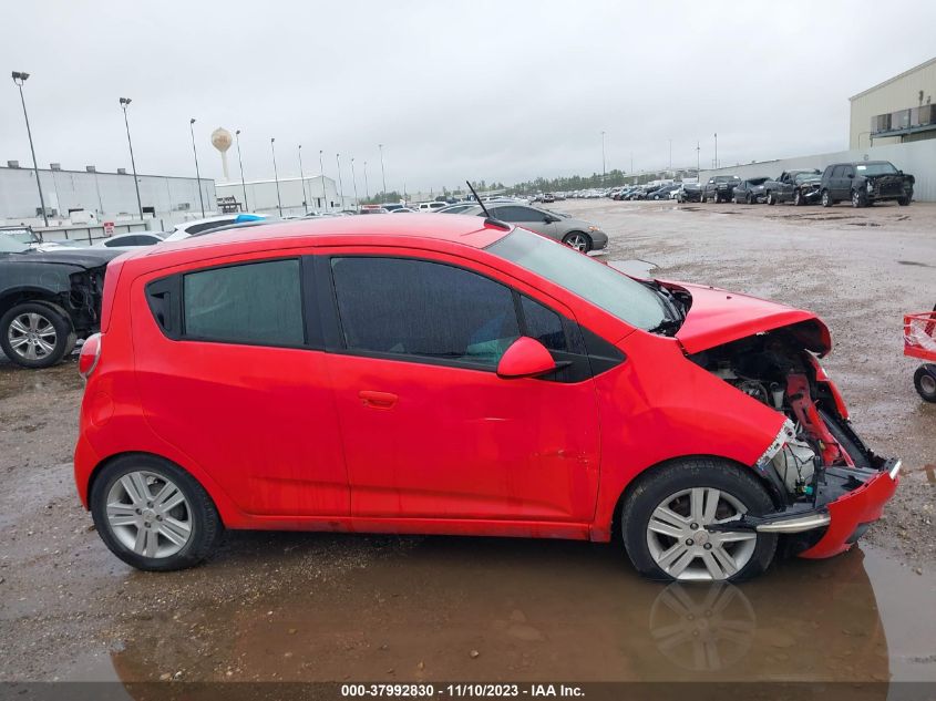 2013 CHEVROLET SPARK 1LT AUTO - KL8CD6S91DC549476