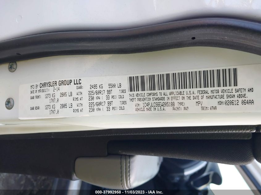 2014 JEEP CHEROKEE LATITUDE - 1C4PJLCS6EW205188