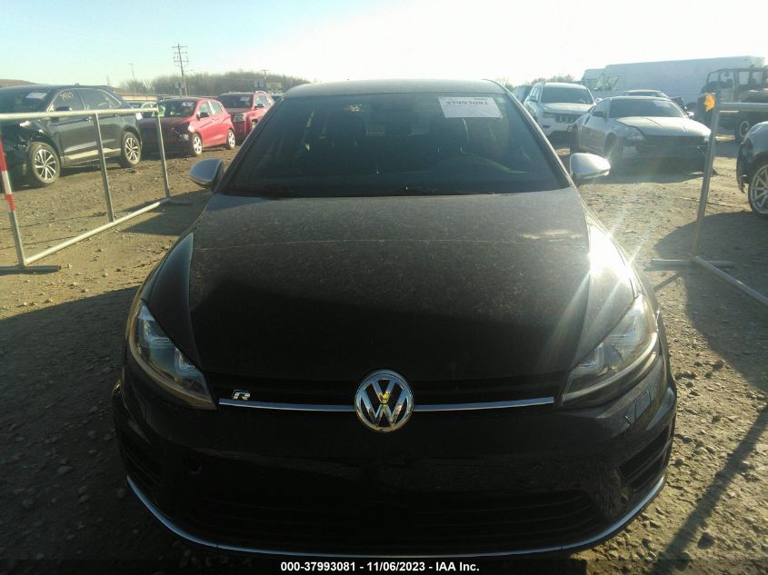 2016 VOLKSWAGEN GOLF R 4-DOOR WVWLF7AU9GW140450