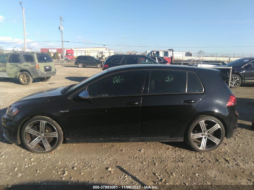 2016 VOLKSWAGEN GOLF R 4-DOOR WVWLF7AU9GW140450