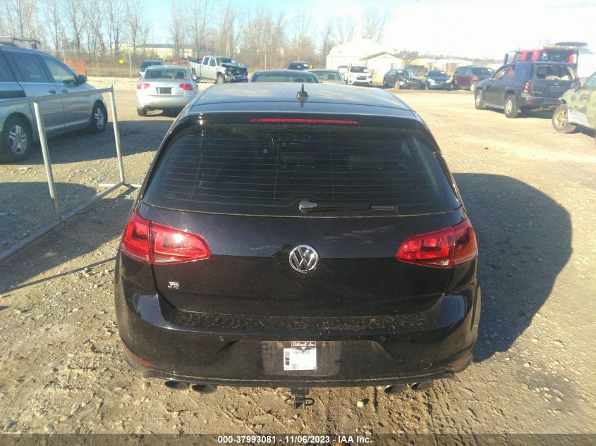 2016 VOLKSWAGEN GOLF R 4-DOOR WVWLF7AU9GW140450