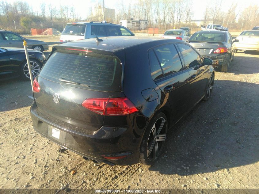 2016 VOLKSWAGEN GOLF R 4-DOOR WVWLF7AU9GW140450