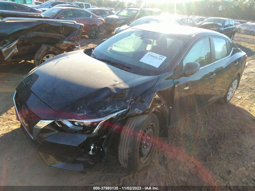 2022 NISSAN SENTRA S XTRONIC CVT - 3N1AB8BV0NY211611