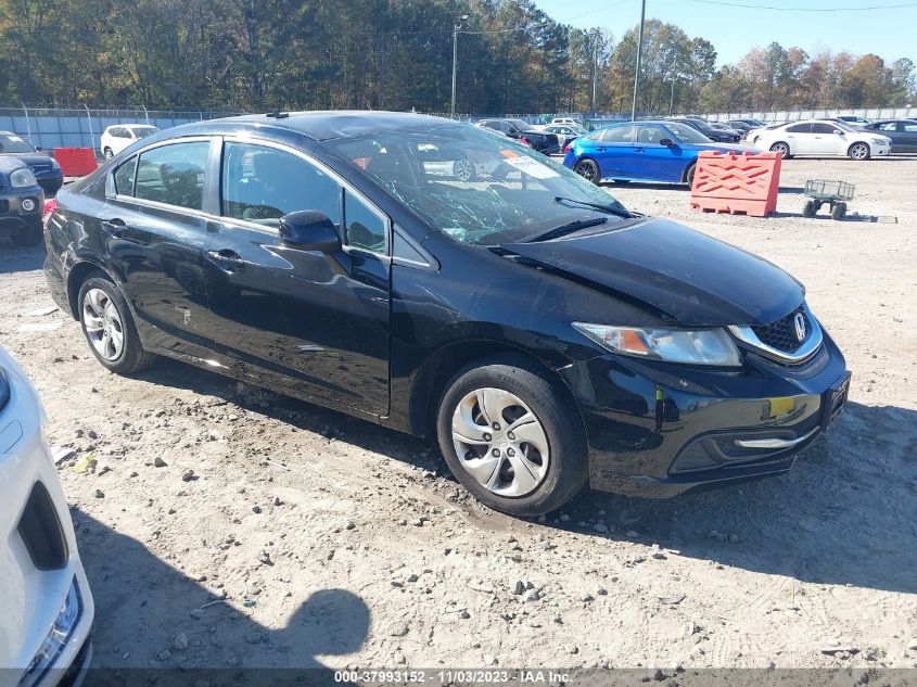 2013 HONDA CIVIC LX - 19XFB2F55DE295497