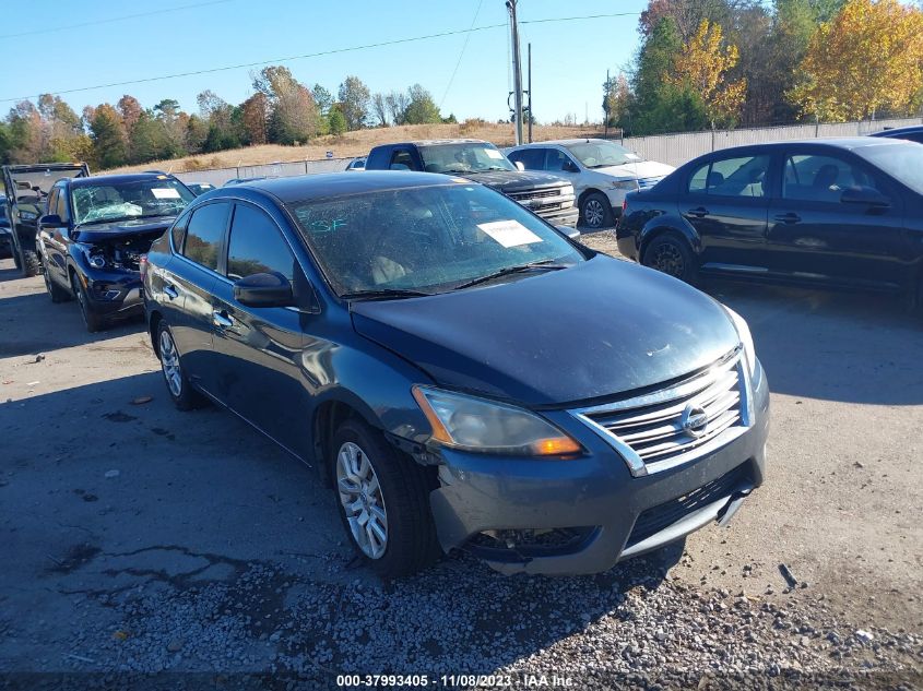 2013 NISSAN SENTRA SV - 3N1AB7AP9DL654350