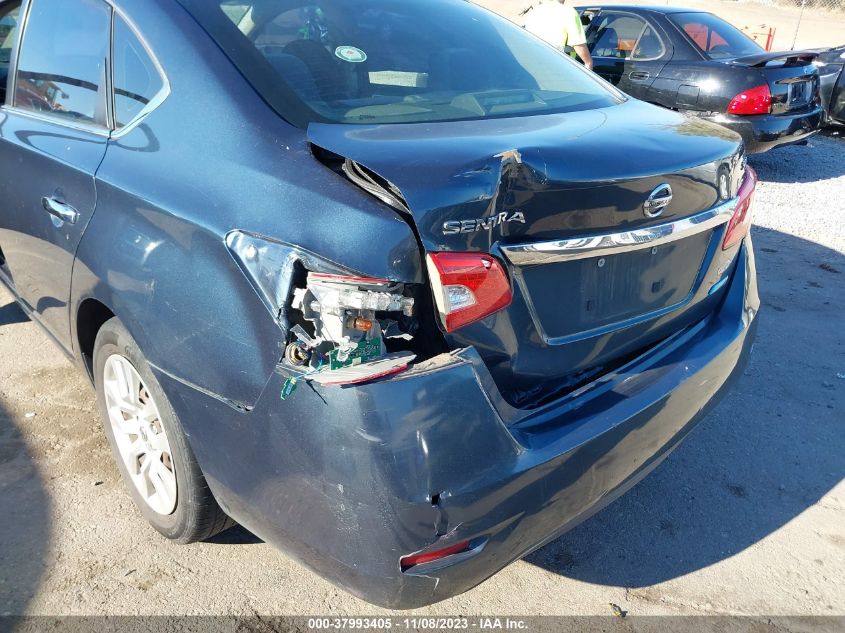 2013 NISSAN SENTRA SV - 3N1AB7AP9DL654350