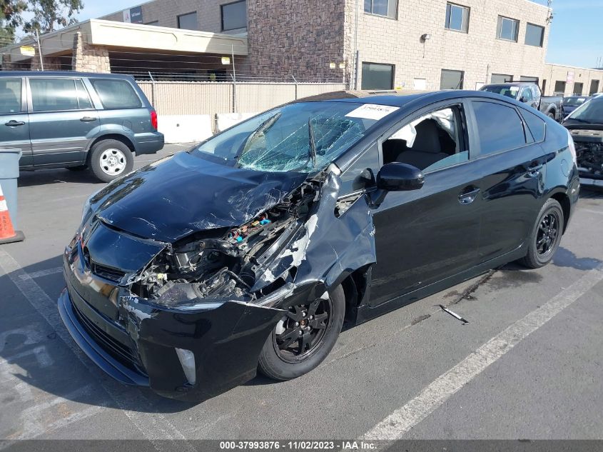 2014 TOYOTA PRIUS TWO - JTDKN3DU6E0370109