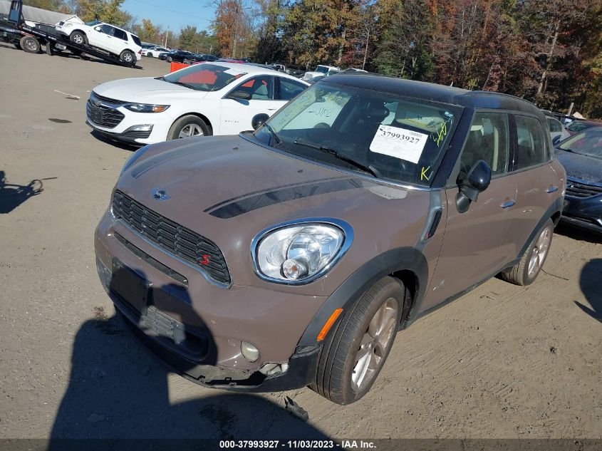 2013 MINI COOPER COUNTRYMAN S ALL4 WMWZC5C51DWP31734
