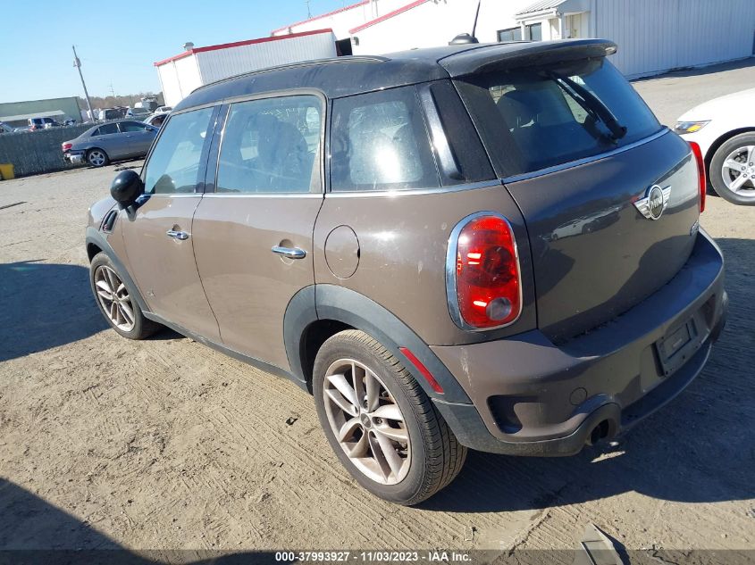 2013 MINI COOPER COUNTRYMAN S ALL4 WMWZC5C51DWP31734