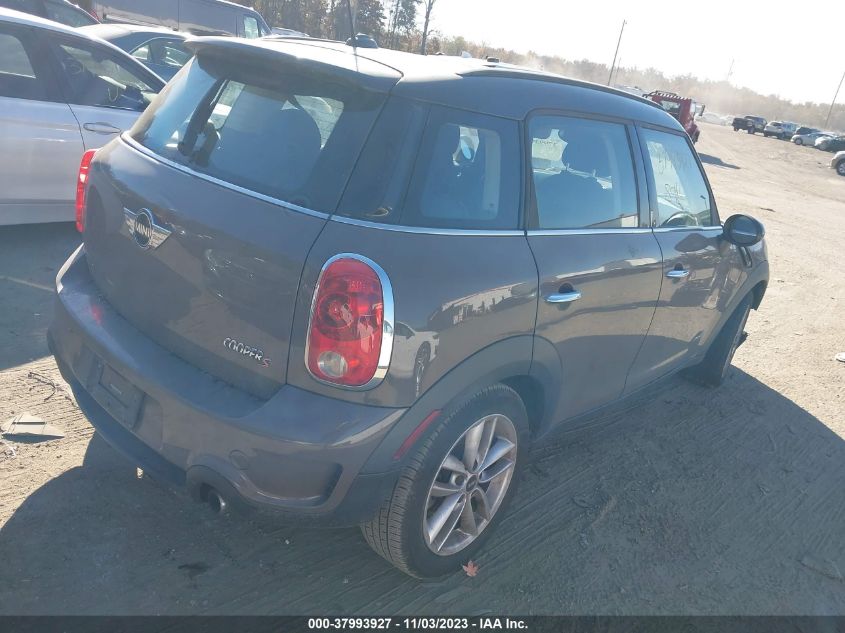 2013 MINI COOPER COUNTRYMAN S ALL4 WMWZC5C51DWP31734