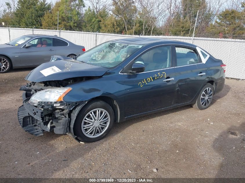 2015 NISSAN SENTRA FE+ S/S/SL/SR/SV - 3N1AB7AP8FY254074