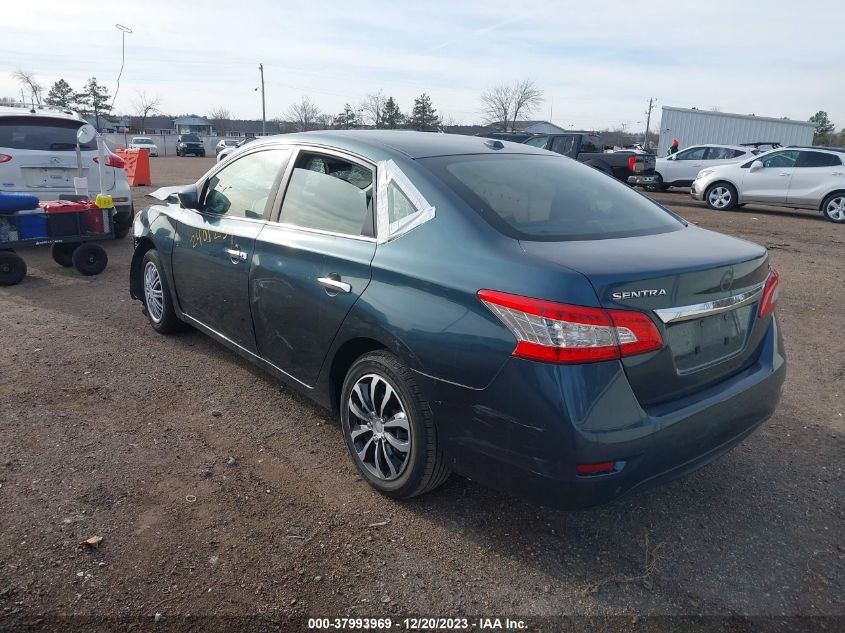 2015 NISSAN SENTRA FE+ S/S/SL/SR/SV - 3N1AB7AP8FY254074