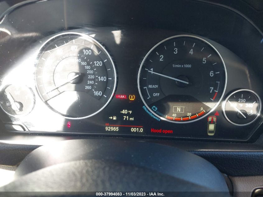 2016 BMW 320I WBA8A9C5XGK618028