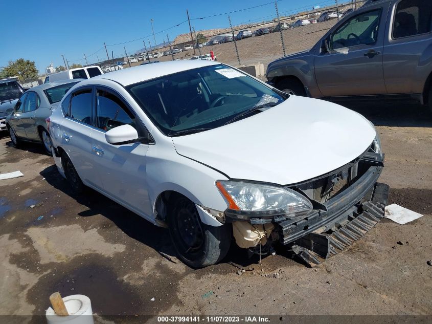 2015 NISSAN SENTRA S/SV/SR/SL - 3N1AB7AP5FY321956