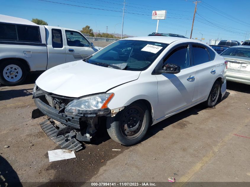 2015 NISSAN SENTRA S/SV/SR/SL - 3N1AB7AP5FY321956