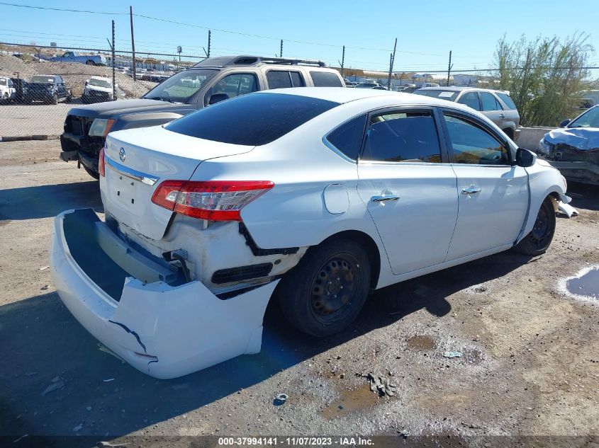 2015 NISSAN SENTRA S/SV/SR/SL - 3N1AB7AP5FY321956