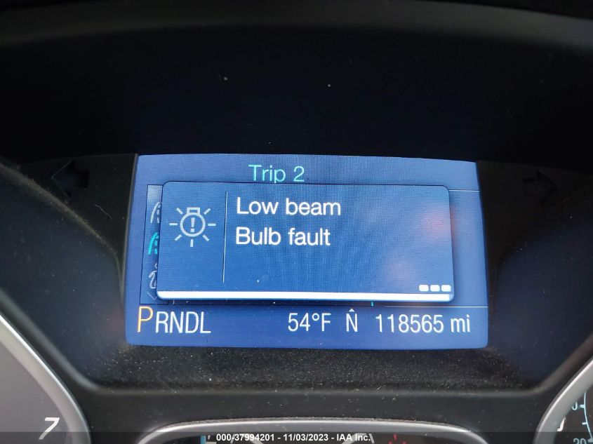 2013 FORD FOCUS SE - 1FADP3F23DL345444