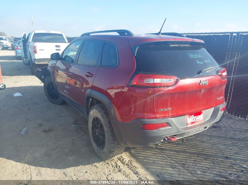 2015 JEEP CHEROKEE TRAILHAWK - 1C4PJMBS3FW587463