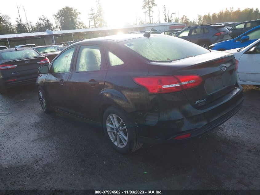 2017 FORD FOCUS SE - 1FADP3F27HL252495