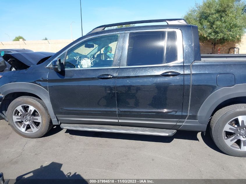 2017 HONDA RIDGELINE RTL-T - 5FPYK2F61HB002204