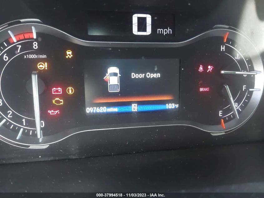 2017 HONDA RIDGELINE RTL-T - 5FPYK2F61HB002204