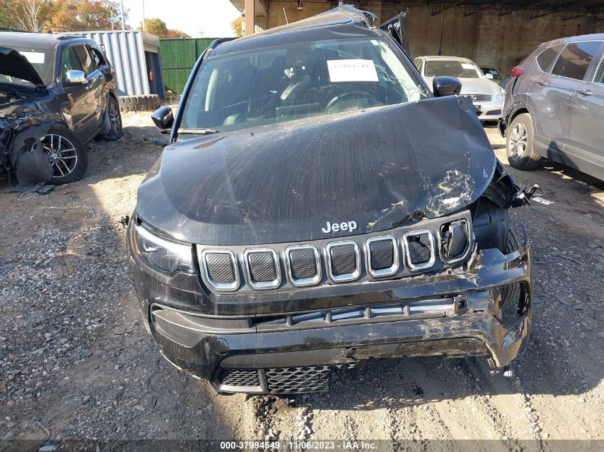 2022 JEEP COMPASS LATITUDE LUX 4X4 - 3C4NJDFB7NT169414