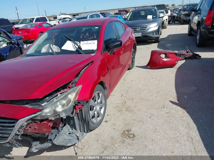 2014 MAZDA MAZDA3 I SV - JM1BM1T7XE1208772