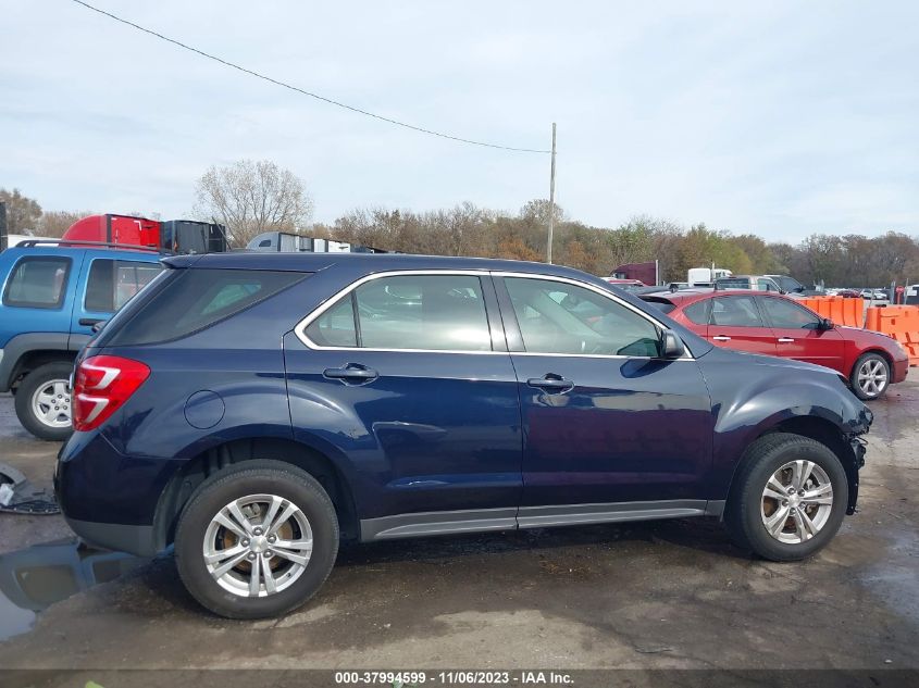 2017 CHEVROLET EQUINOX LS - 2GNALBEK3H1563746