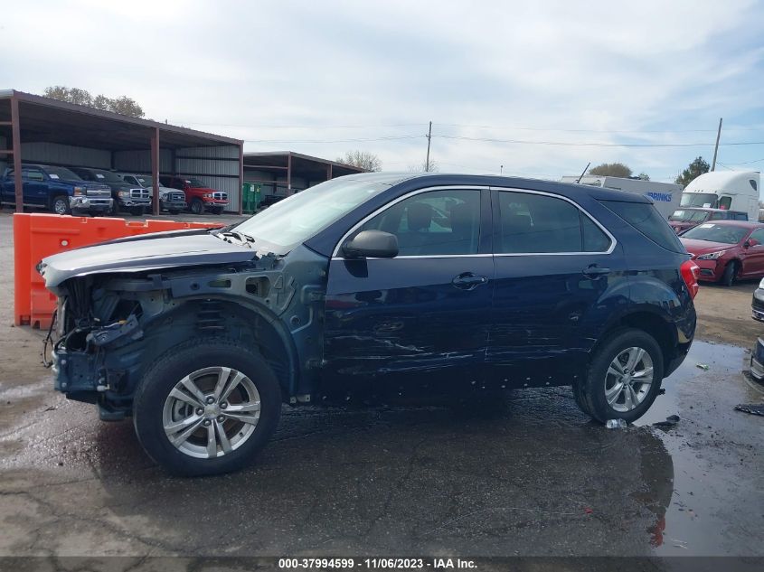 2017 CHEVROLET EQUINOX LS - 2GNALBEK3H1563746