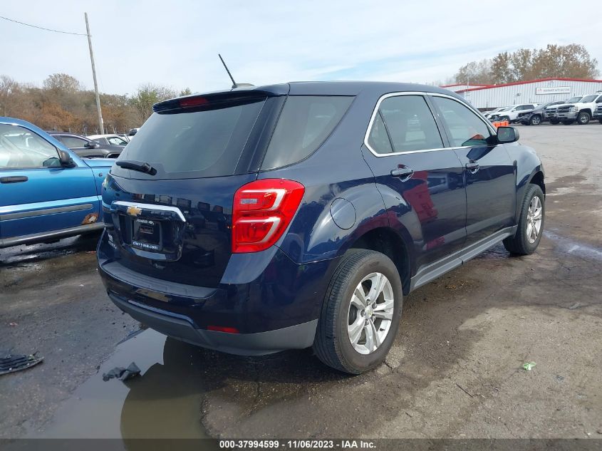 2017 CHEVROLET EQUINOX LS - 2GNALBEK3H1563746