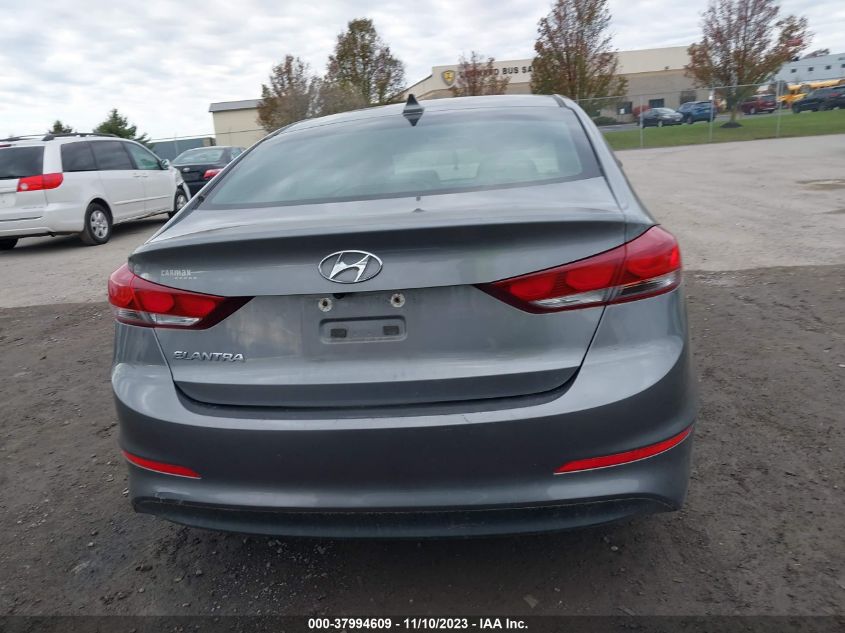 2018 HYUNDAI ELANTRA SEL/VALUE/LIMITED - 5NPD84LF4JH364332