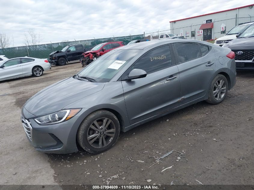 2018 HYUNDAI ELANTRA SEL/VALUE/LIMITED - 5NPD84LF4JH364332