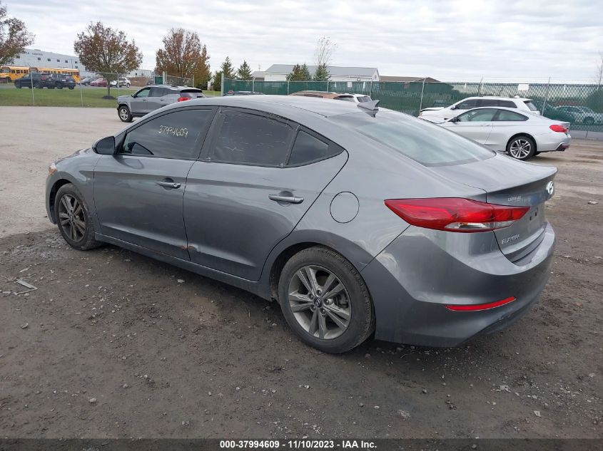 2018 HYUNDAI ELANTRA SEL/VALUE/LIMITED - 5NPD84LF4JH364332