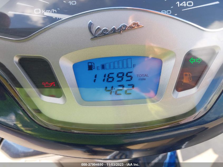 2015 VESPA SPRINT 150 3V ZAPM818G0F5101034