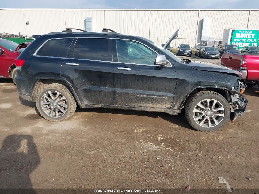 VIN 1C4RJFCG5JC266386 2018 JEEP GRAND CHEROKEE OVERLAND