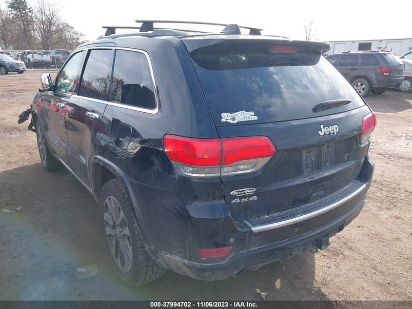 VIN 1C4RJFCG5JC266386 2018 JEEP GRAND CHEROKEE OVERLAND