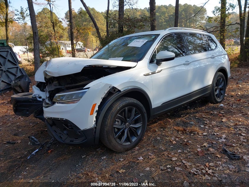 VIN 3VV3B7AX2NM035754 2022 VOLKSWAGEN TIGUAN 2.0T SE