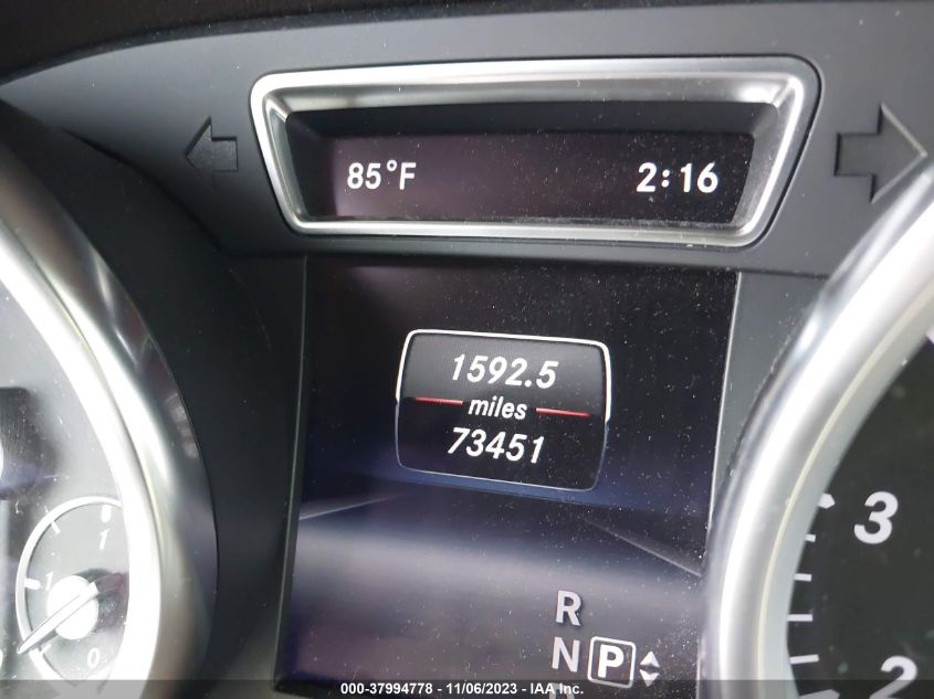 2015 MERCEDES-BENZ M-CLASS ML 350 4JGDA5JB8FA442549