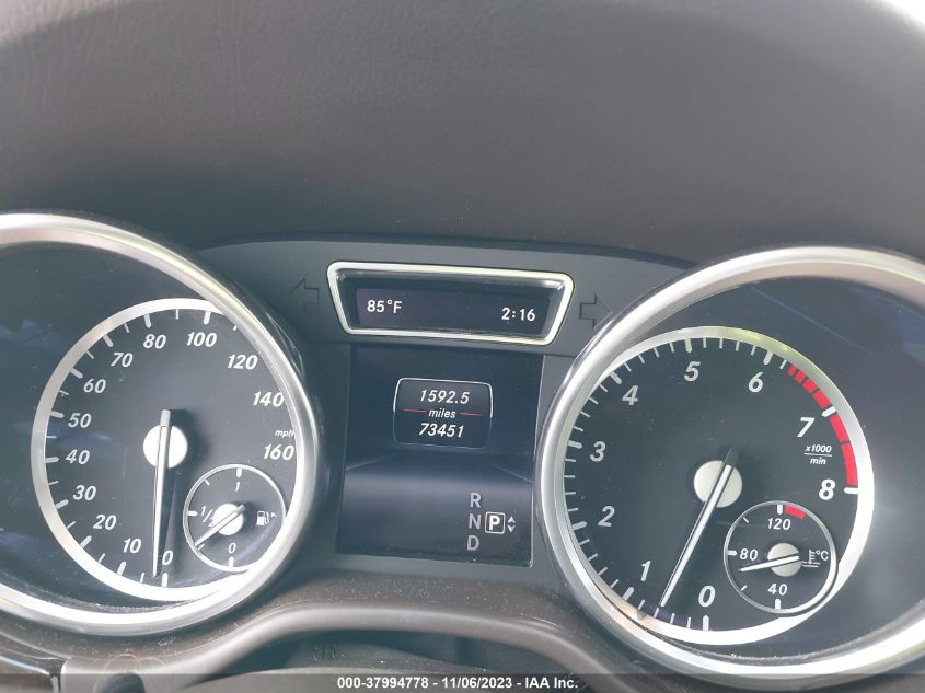 2015 MERCEDES-BENZ M-CLASS ML 350 4JGDA5JB8FA442549