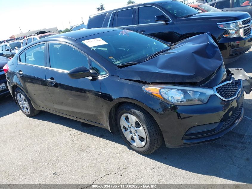 2016 KIA FORTE LX - KNAFK4A60G5545852
