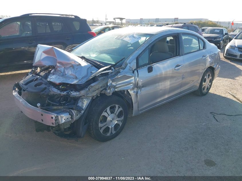 2014 HONDA CIVIC HYBRID - 19XFB4F22EE000231