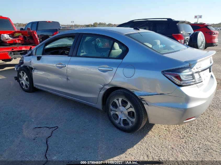 2014 HONDA CIVIC HYBRID - 19XFB4F22EE000231