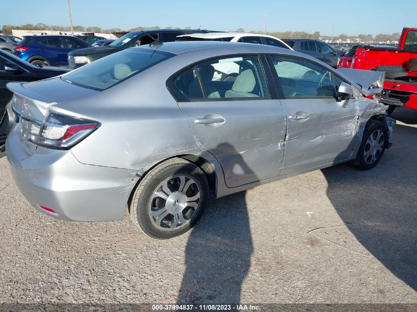 2014 HONDA CIVIC HYBRID - 19XFB4F22EE000231