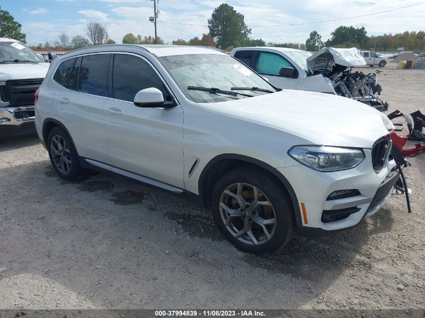 2021 BMW X3 SDRIVE30I - 5UXTY3C00M9H33672