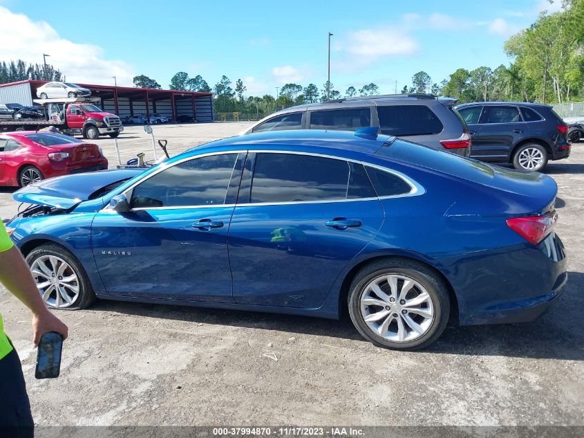 2019 CHEVROLET MALIBU LT - 1G1ZD5STXKF190494
