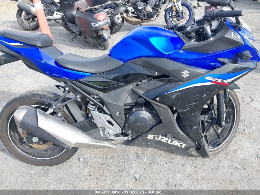2020 SUZUKI GSX250R M/ZM/ZA LC6DN11AXL1100262