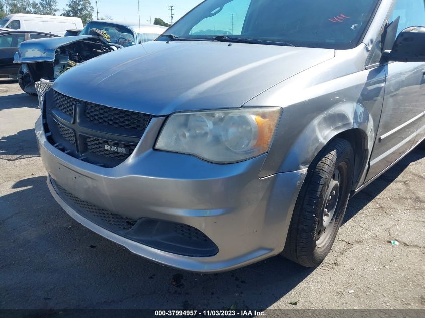 2014 RAM CARGO VAN TRADESMAN 2C4JRGAG9ER283512