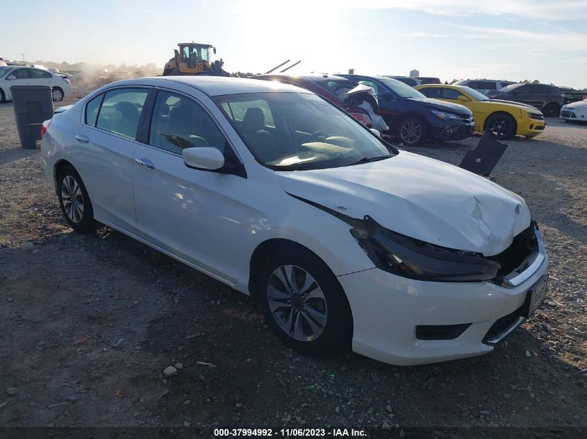 2013 HONDA ACCORD LX - 1HGCR2F35DA142264