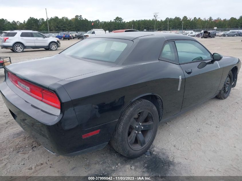 2013 DODGE CHALLENGER SXT - 2C3CDYAG6DH632678